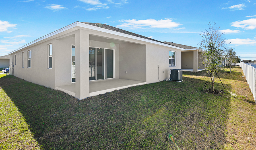 Rear Exterior of the Slate floor plan
