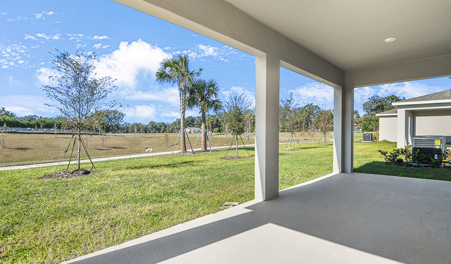 Rear Exterior of the Ammolite floor plan