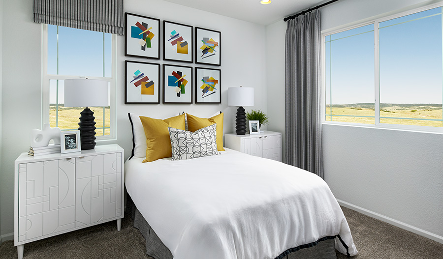 Bedroom of the Lynwood Duo floor plan