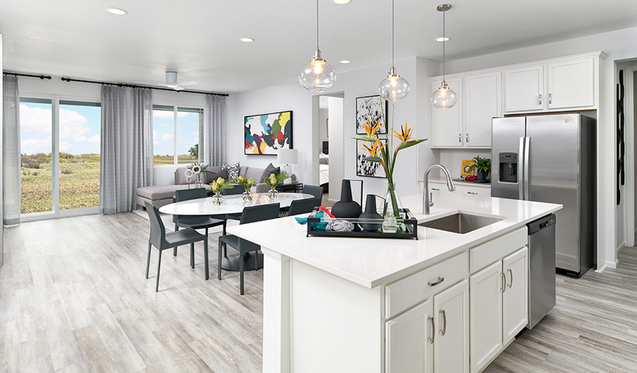 Kitchen of the Lynwood Duo floor plan