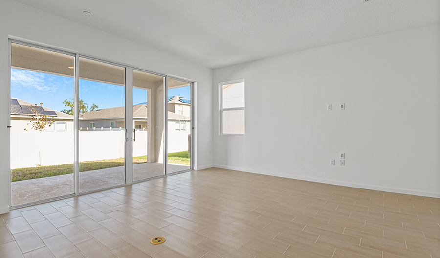 Great Room of the Slate floor plan