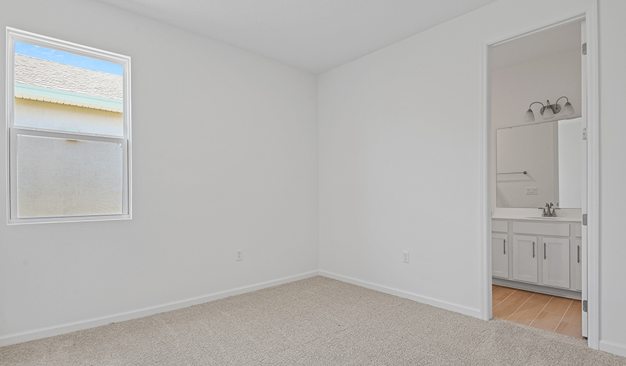 Bedroom of the Slate floor plan