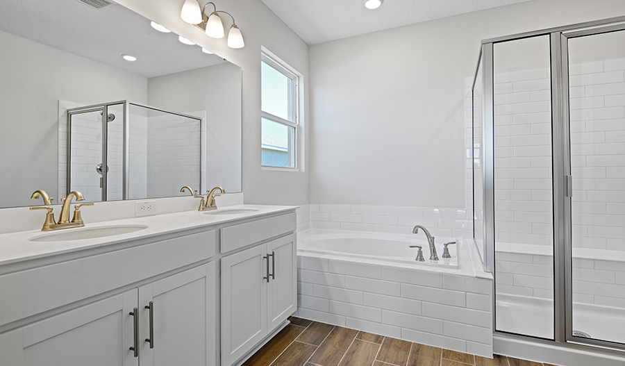 Bathroom of the Slate floor plan