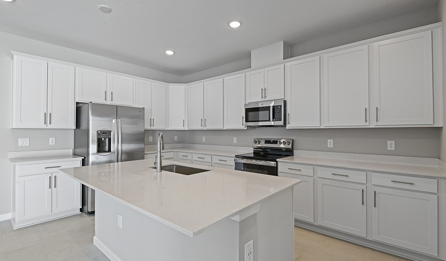 Kitchen of the Slate floor plan
