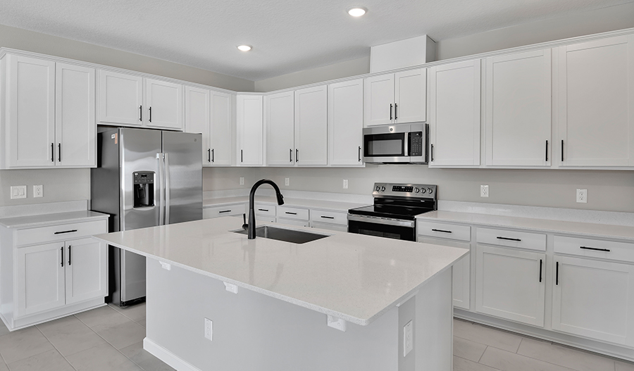 Kitchen of the Slate floor plan