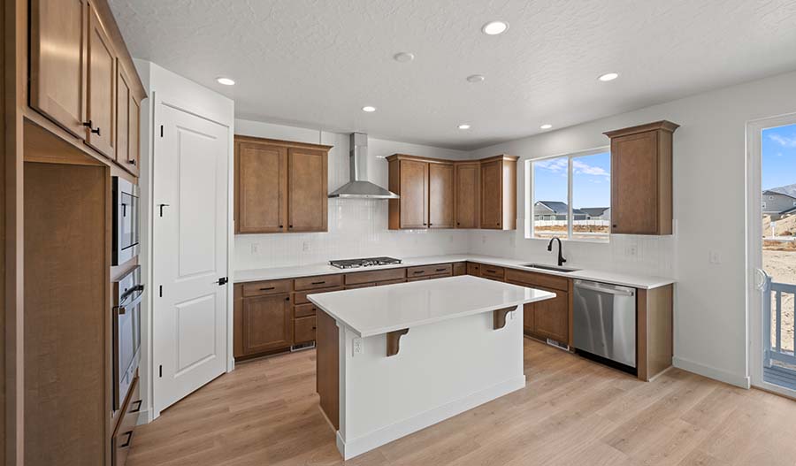 Kitchen of the Daniela floor plan