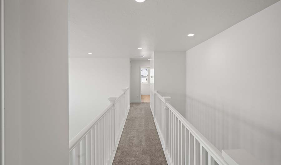 Hallway of the Daniela floor plan