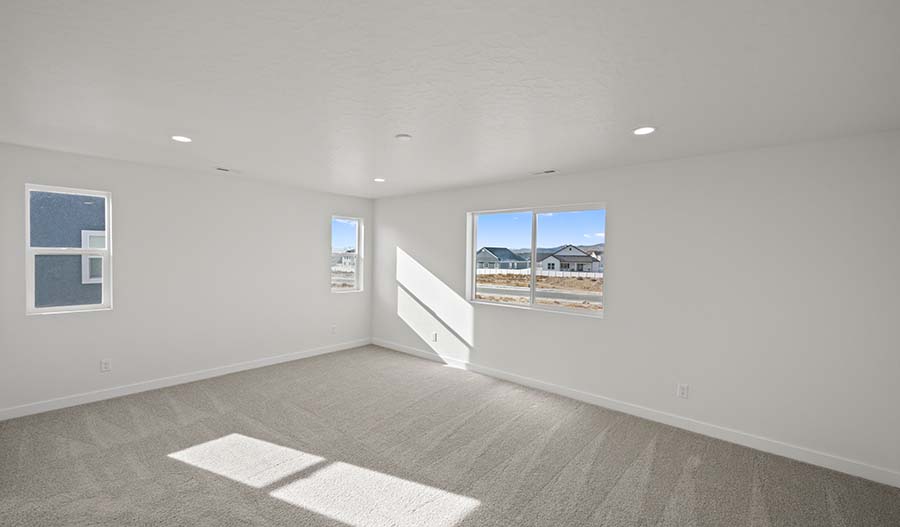 Bedroom of the Daniela floor plan