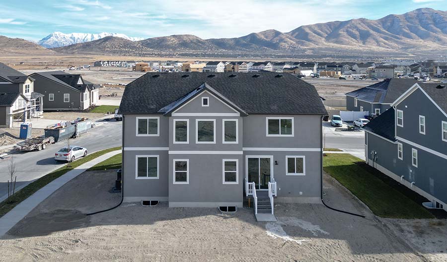 Rear Exterior of the Daniela floor plan