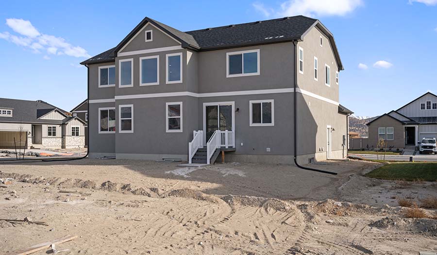 Rear Exterior of the Daniela floor plan