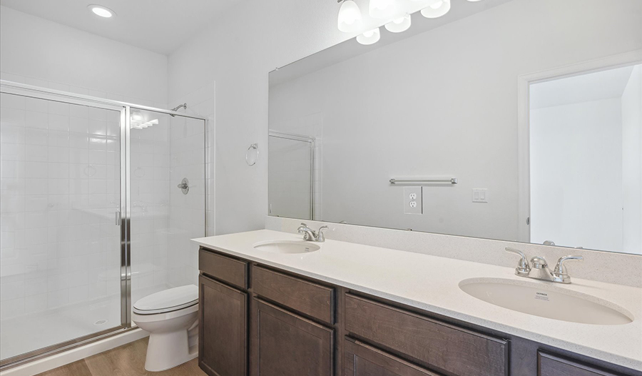 Bathroom of the Boston floor plan