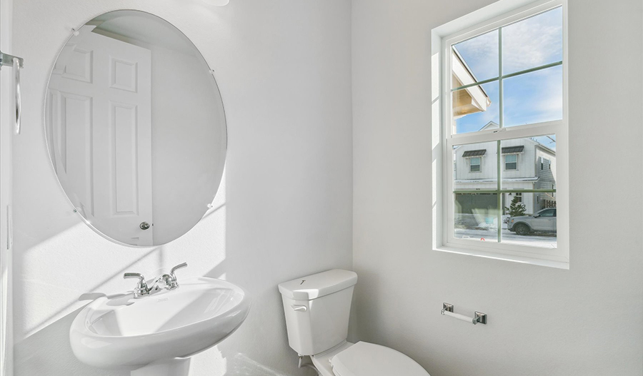 Bathroom of the Boston floor plan
