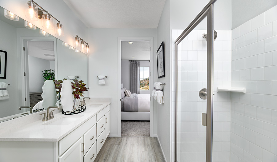 Bathroom of the AmethystDuo floor plan