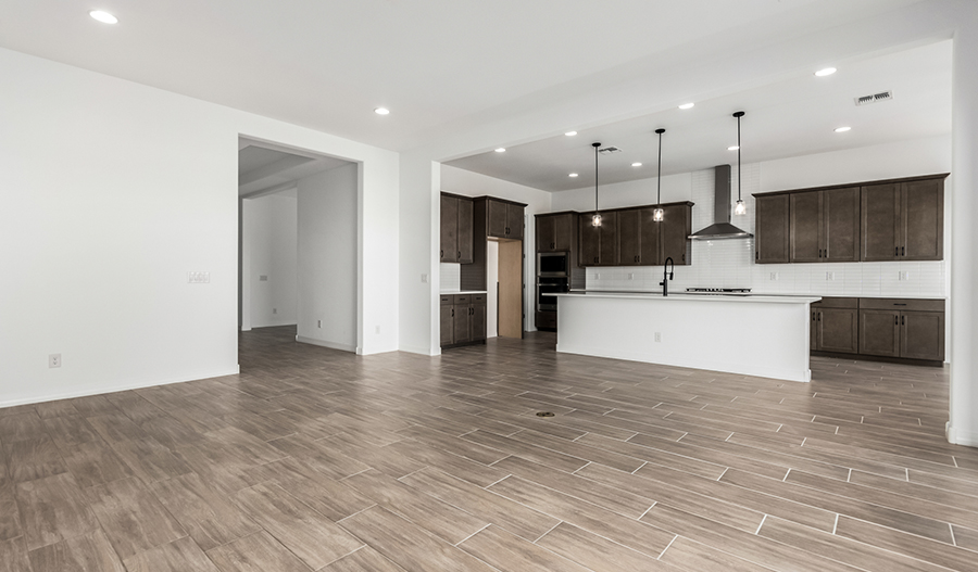 Great Room of the Cassandra floor plan