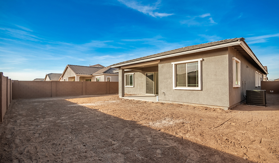 Rear Exterior of the Cassandra floor plan