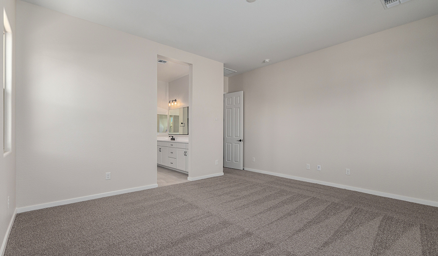 Bedroom of the Townsend floor plan