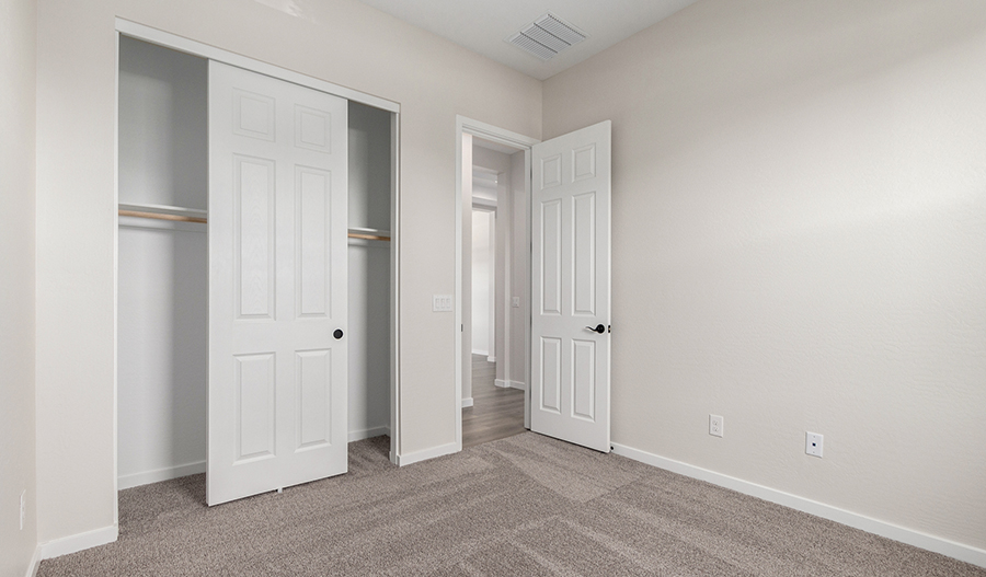 Bedroom of the Townsend floor plan