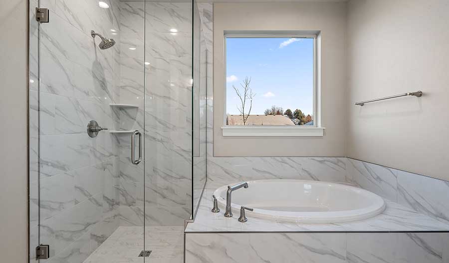 Primary Bathroom of the Timothy floor plan