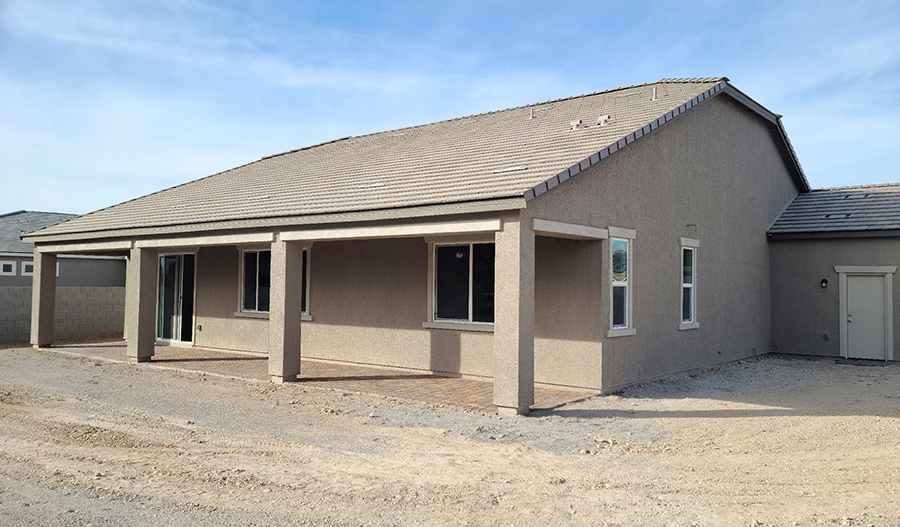 Rear Exterior of the Daniel floor plan