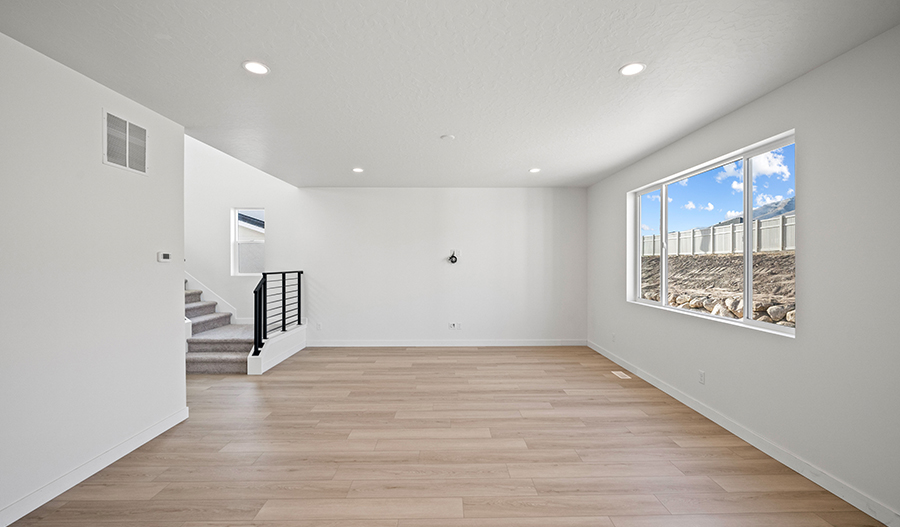 Great Room of the Yorktown floor plan