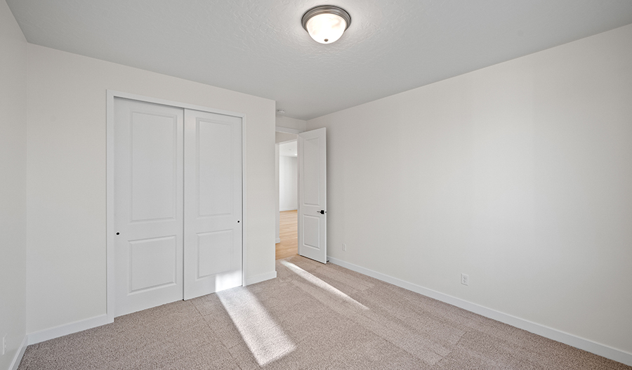 Bedroom of the Yorktown floor plan