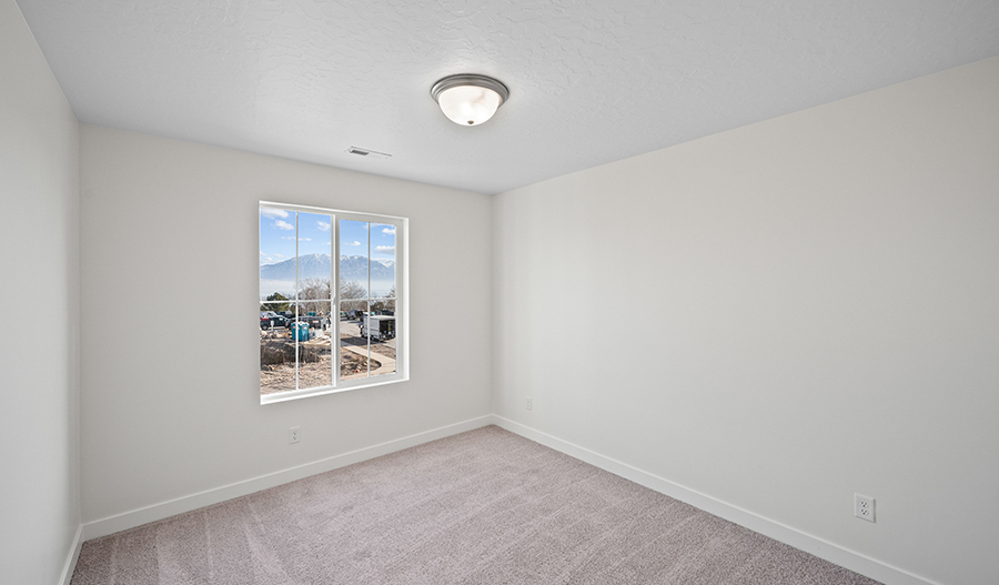 Bedroom of the Yorktown floor plan