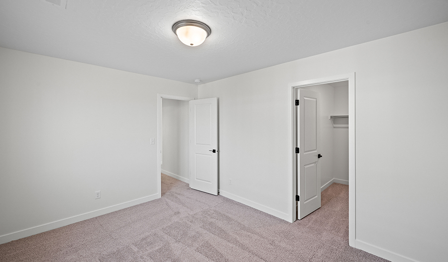 Bedroom of the Yorktown floor plan