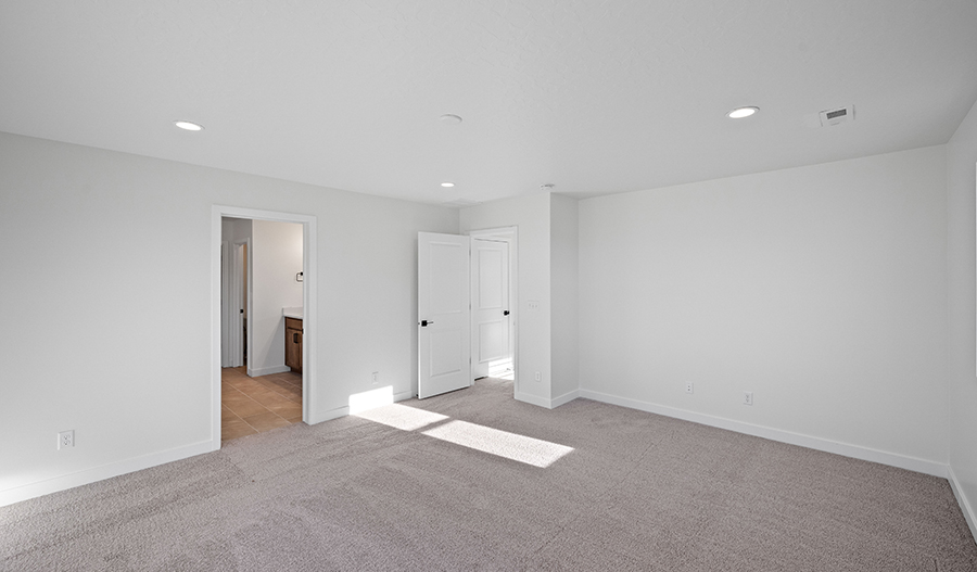 Bedroom of the Yorktown floor plan