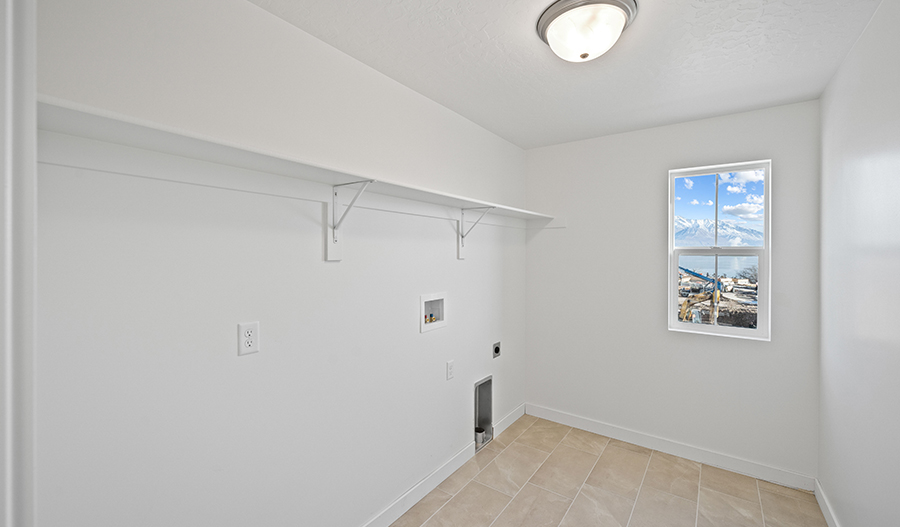 Laundry of the Yorktown floor plan