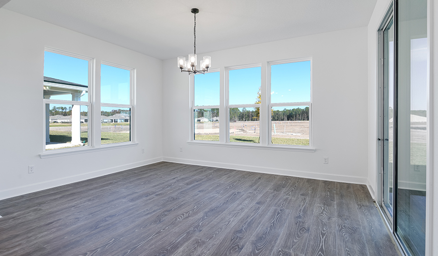 Sunroom of the Daniel floor plan