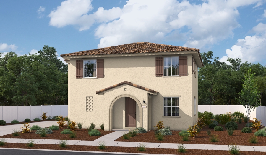 Elevation A of the Nabor floor plan
