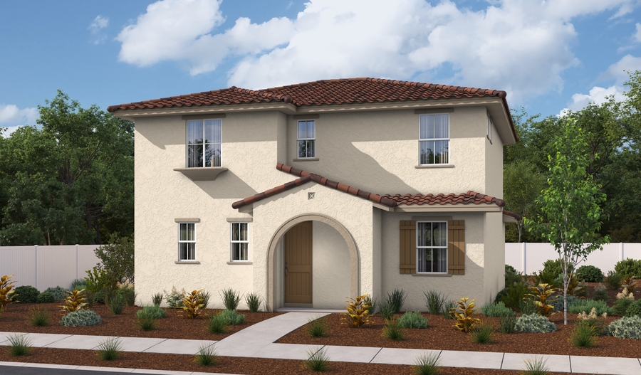 Elevation A of the Netherton floor plan