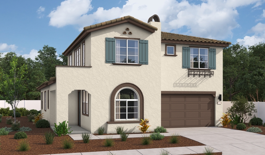 Elevation A of the Alders floor plan