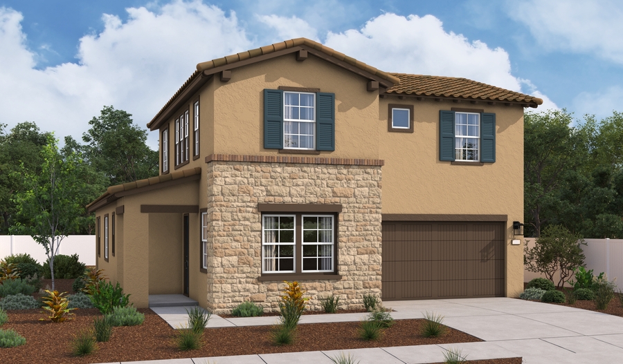 Elevation B of the Alders floor plan