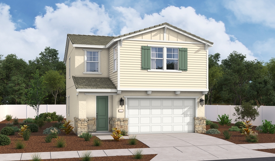 Elevation B of the Northcross floor plan