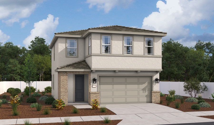 Elevation C of the Northcross floor plan