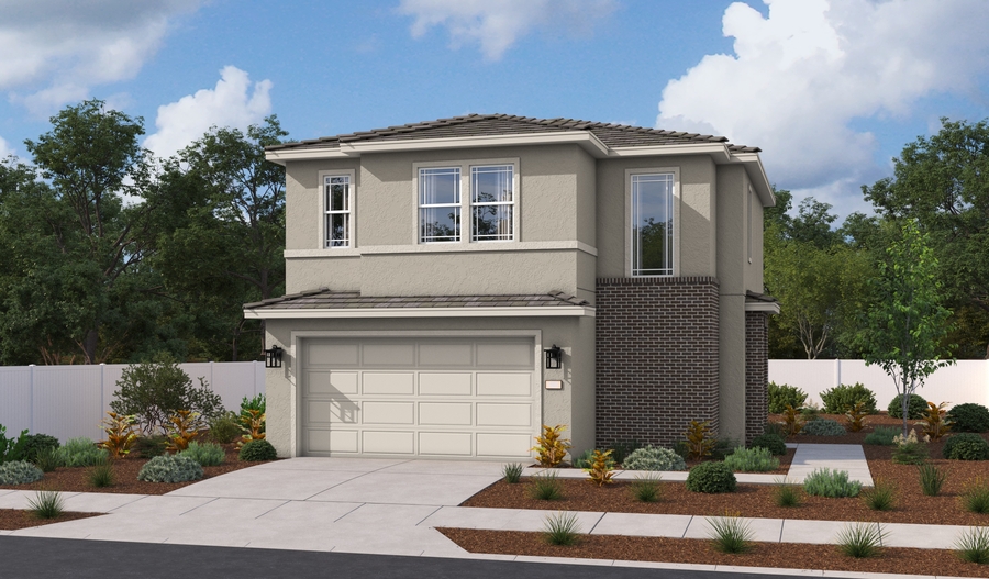 Elevation C of the Norbury floor plan