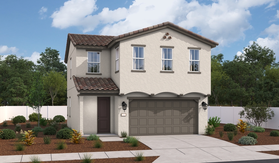 Elevation A of the Northcross floor plan