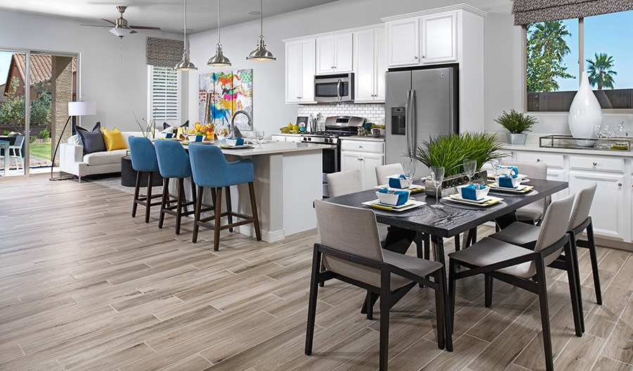 Kitchen nook in the Onyx floor plan