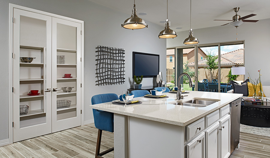 Kitchen in the Onyx floor plan