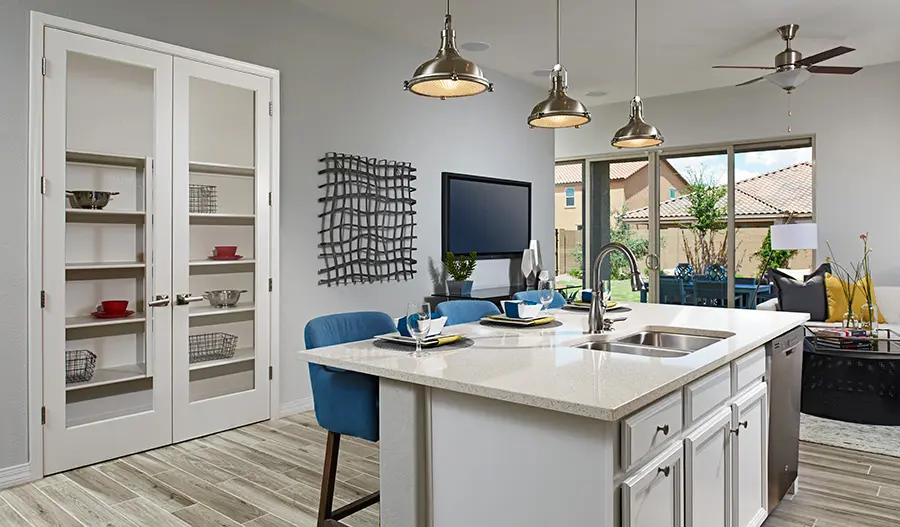 Kitchen in the Onyx floor plan