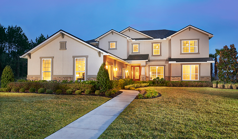Exterior of the Piermont floor plan