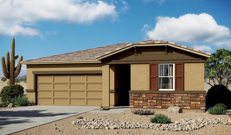 New Houses at Villas at Montana Vista Mesa Community Richmond