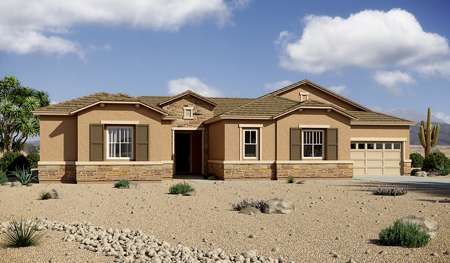 Reagan floor plan at La Jara Farms II Richmond American Homes