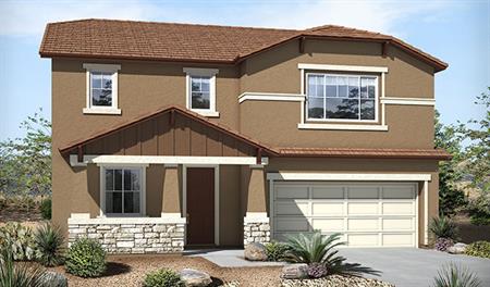 Exterior B of the Sandra floor plan