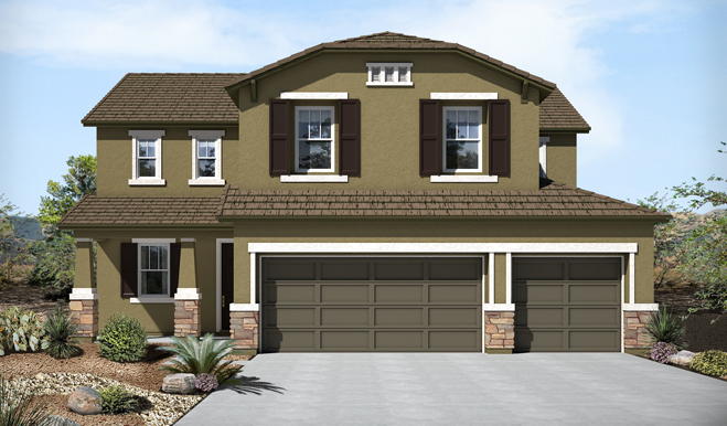 Exterior B of the Tracy floor plan
