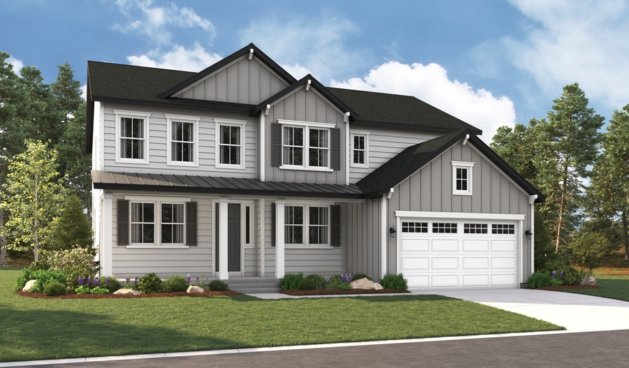 Elevation E of the Daniela floor plan