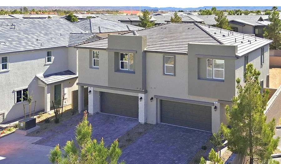 Exterior of a paired home