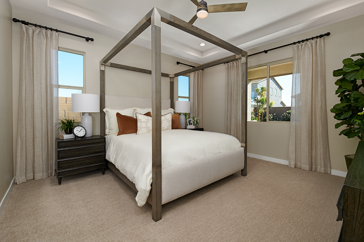 Bedroom of the Cassandra floor plan