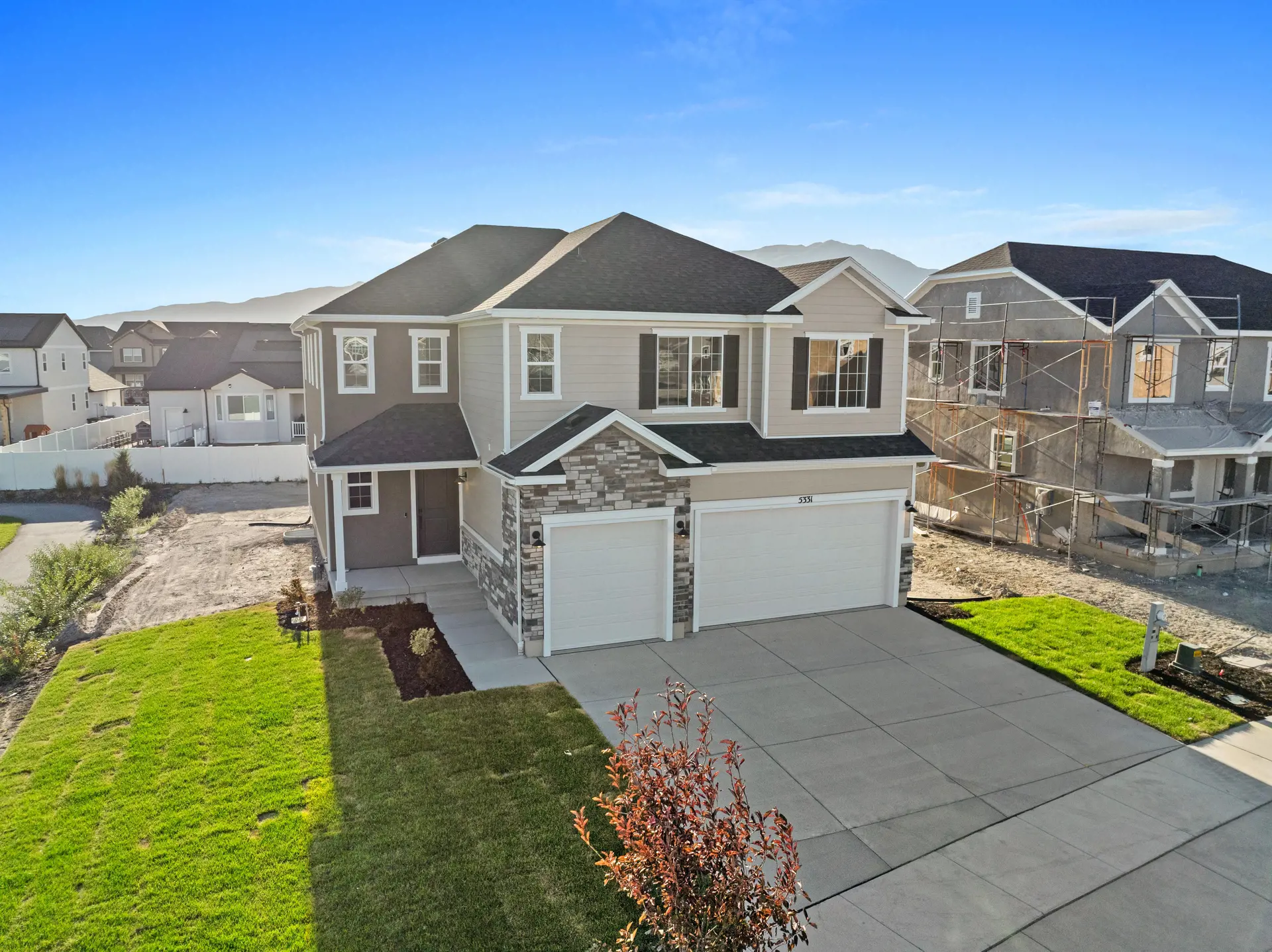 Richmond American home at Richmond American home in Eagle Mountain
